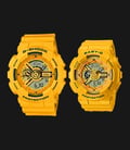 Casio G-Shock SLV-22A-9ADR Honey-themed Summer Lovers Digital Analog Dial Brown Resin Band-0
