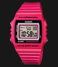 Casio General W-215H-4AVDF Square Digital Dial Pink Resin Band-0