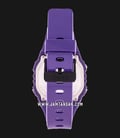 Casio General W-215H-6AVDF Unisex Purple Digital Dial Purple Resin Band-2