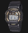 Casio General W-735H-1A2VDF 10 Year Battery Black Resin Band-0