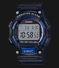 Casio General W-736H-2AVDF 10 Year Battery Water Resistance 100M Digital Dial Black Resin Band-0