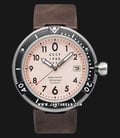 CCCP Kashalot Submarine CP-7004-01 Automatic Rose Gold Dial Dark Brown Leather Strap-0