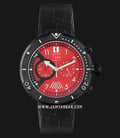 CCCP Kashalot Submarine CP-7005-04 Chronograph Men Red Dial Black Leather Strap-0