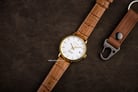 CCCP Heritage CP-7019-05-V2 Automatic Special Edition White Dial Brown Leather Strap-6