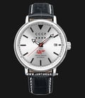 CCCP Heritage CP-7020-01 Automatic Silver Dial Black Leather Strap-0