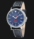 CCCP Heritage CP-7020-02 Automatic Blue Navy Dial Black Leather Strap-0