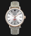 CCCP Heritage CP-7020-04 Automatic Silver Dial Grey Leather Strap-0