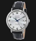CCCP Heritage CP-7021-02 Automatic Silver Dial Black Leather Strap-0