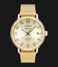 CCCP Heritage CP-7021-55 Automatic Champagne Dial Gold Mesh Strap Special Edition-0