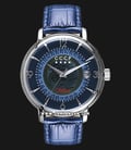 CCCP Heritage CP-7036-02 Automatic Men Blue Skeleton Dial Blue Leather Strap-0