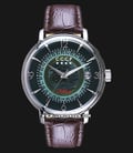 CCCP Heritage CP-7036-04 Automatic Men Green Skeleton Dial Brown Leather Strap-0