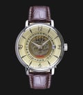 CCCP Heritage CP-7036-05 Automatic Champagne Skeleton Dial Brown Leather Strap-0