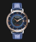 CCCP Heritage CP-7036-08 Automatic Blue Skeleton Dial Blue Leather Strap-0