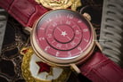 CCCP Aleksandrov CP-7042-05 Automatic Pink Dial Pink Leather Strap-2