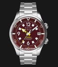 CCCP Spetsnaz CP-7068-33 Automatic Red Dial Stainless Steel Strap-0