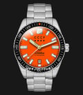 CCCP Kirov CP-7070-22 Automatic Orange Dial Stainless Steel Strap-0