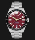 CCCP Kirov CP-7070-33 Automatic Red Dial Stainless Steel Strap-0
