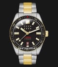 CCCP Kirov CP-7070-55 Automatic Black Dial Dual Tone Stainless Steel Strap-0