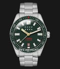 CCCP Kirov CP-7070-66 Automatic Green Dial Stainless Steel Strap-0
