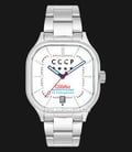 CCCP Tatlin CP-7078-11 Automatic White Dial Stainless Steel Strap-0