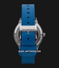 CCCP Tsiolkovksky CP-7080-02 Automatic Semi Skeleton Dial Blue Leather Strap-2
