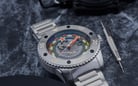 CCCP Naval Condor CP-7095-33 Diver 1000M Automatic Dual Tone Dial Stainless Steel Strap-6