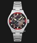 CCCP Leonov CP-7099-11 Automatic Men Grey Map Dial Stainless Steel Strap Limited Edition-0