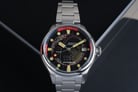 CCCP Leonov CP-7099-11 Automatic Men Grey Map Dial Stainless Steel Strap Limited Edition-5