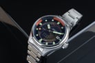 CCCP Leonov CP-7099-22 Automatic Men Blue Map Dial Stainless Steel Strap Limited Edition-6