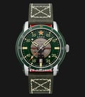 CCCP Mig-21 CP-7101-01 Automatic Men Green Dial Green Leather Strap Limited Edition-0
