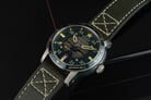 CCCP Mig-21 CP-7101-01 Automatic Men Green Dial Green Leather Strap Limited Edition-5