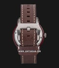 CCCP Mig-21 CP-7101-02 Automatic Men Red Dial Dark Brown Leather Strap Limited Edition-2
