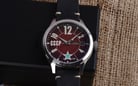 CCCP Lissitzky CP-7104-03 Automatic Men Brown Dial Black Leather Strap-4