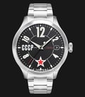 CCCP Lissitzky CP-7104-11 Automatic Men Black Dial Stainless Steel Strap-0