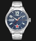 CCCP Lissitzky CP-7104-22 Automatic Men Blue Dial Stainless Steel Strap-0