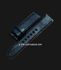 Strap Celdy 22mm LTBLUE-22 Blue Leather Strap with Brushed Steel Buckle-0