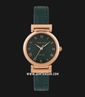 Christian Mode CM347GNGN-L Green Dial Green Leather Strap-0