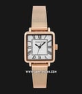 Christian Mode CM408RG White Dial Rose Gold Stainless Steel Strap + Extra Strap-0