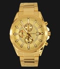 Citizen AN3562-56P Eco-Drive Gold Dial Stainless Steel Bracelet Watch-0
