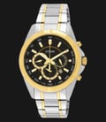 Citizen AN8044-53E Chronograph Black Dial Two-tone Stainless Steel-0
