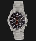 Citizen AN8090-56E Chronograph Black Dial Stainless Steel Bracelet Watch-0