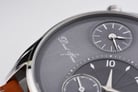 Citizen Classic AO3030-16H Dual Time Men Grey Dial Brown Leather Strap-6