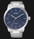 Citizen Eco Drive AO9040-52L Men Blue Dial Stainless Steel Strap-0