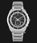 Citizen Eco-Drive AT2150-51E Chronograph Black Dial Stainless Steel Strap-0