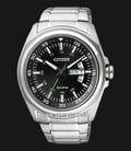 Citizen AW0020-59EB Eco-Drive Men Black Dial Stainless Steel Strap-0