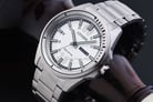 Citizen Eco-Drive AW0030-55A Men White Dial Stainless Steel Strap-4