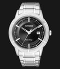 Citizen AW1080-51E Eco-Drive Black Dial Stainless Steel Bracelet Watch-0