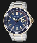 Citizen AW1424-62L Ecodrive Men Blue Dial Dual Tone Stainless Steel Strap-0