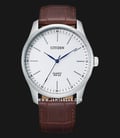Citizen Classic BH5000-08A White Dial Brown Leather Strap-0