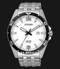 Citizen Classic BI5051-51A White Dial Stainless Steel Strap-0